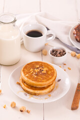 Honey Pancakes.