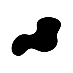 Abstract geometric modern splash of liquid water for banner text copy space