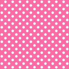 cute girly polka dots art abstract pink background shapes symbol seamless pattern for textile printing book clothing etc