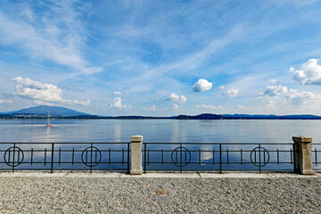 Blick auf den Lago Maggiore bei Belgirate