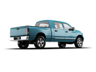 3d rendering mock up pickup