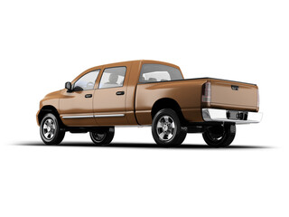 3d rendering mock up pickup © Hesen