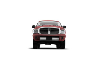 3d rendering mock up pickup