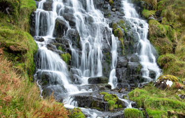 The Brides Veil Waterfall, Scotland highland