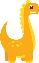 Orange Dinosaur