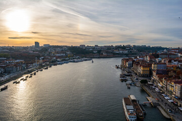 Obraz premium Pôr do Sol - Porto