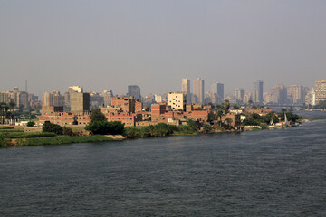Fototapeta na wymiar Gizeh / Kairo - Stadt in Ägypten