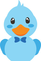 Blue Rubber Ducky
