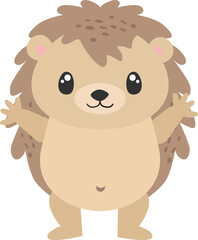 Cute Little Hedgehog