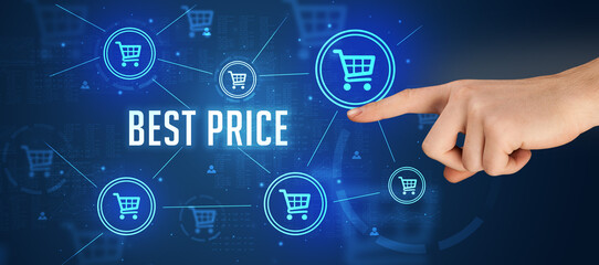 Close-Up of cropped hand pointing