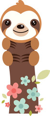 Obraz premium Cute Sloth