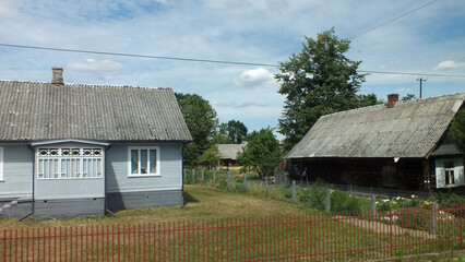 Fototapeta premium old village