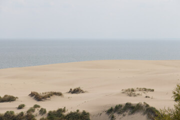 Landscape scenery. Epha Height at Curonian Spit, Kaliningrad Oblast, Russia.