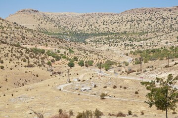 The view from Deyrulzafaran Monastery in Mardin