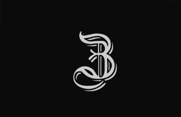 vintage white Z alphabet letter logo design icon. Creative template for business or company with black backgound