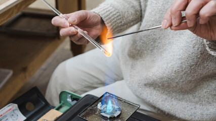 トンボ玉 © yohaku