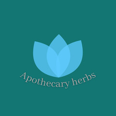 vector illustration of Apothecary herbs color icon. Alternative herbal medicine. Naturopathy.