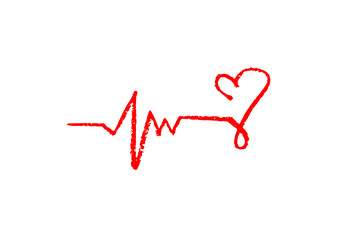 심박수_색연필 손그림