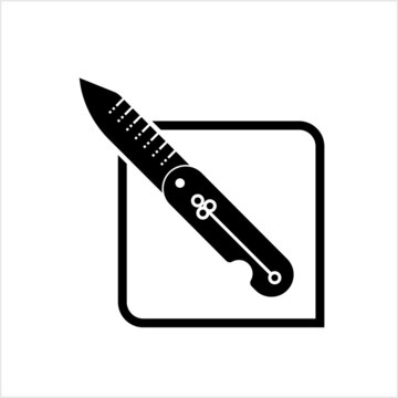 recommend clip art: Pocketknife Icon, Pocket Knife, Sharp Blade Folding Knife