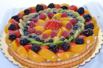 fruit tart cake