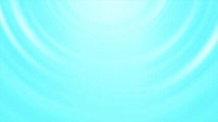 Cyan blue smooth circles abstract tech futuristic background