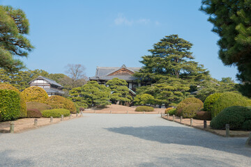 Kagawa, Japan -  Ritsurin Garden in Takamatsu, Kagawa, Japan. Ritsurin Garden is one of the most famous historical gardens in Japan.