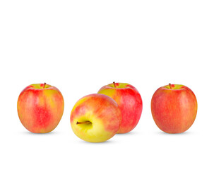 Fresh apple isolated on white background