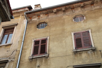 Obraz premium Pula Altstadt Hafenstadt Istrien Kroatien 