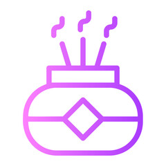 incense gradient icon
