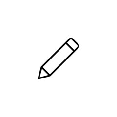 Pencil icon. pen sign and symbol. edit icon vector