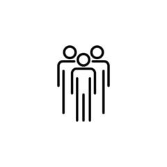 People icon. person sign and symbol. User Icon vector
