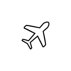 Plane icon. Airplane sign and symbol. Flight transport symbol. Travel sign. aeroplane