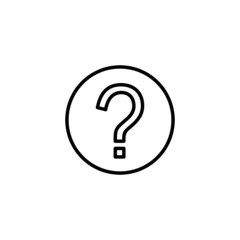 Question icon. question mark sign and symbol