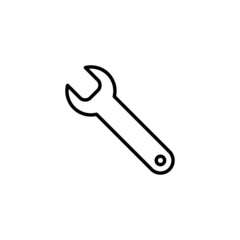 Wrench icon. repair icon. tools sign and symbol