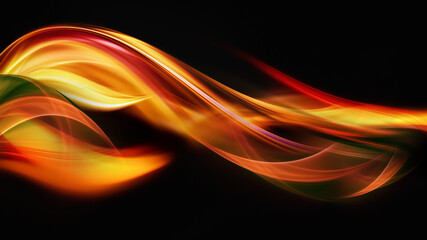 Abstract Fire Background