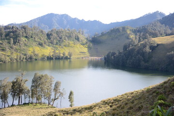 ranu kumbolo, mount semeru, east java, indonesia