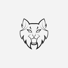 Fototapeta na wymiar cat vector illustration design icon logo