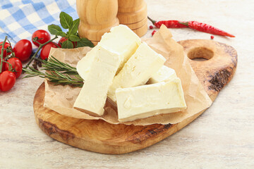 Natural organic Greek Feta cheese