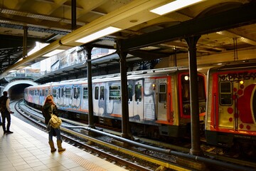 train in the station