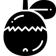 star apple solid icon
