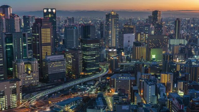 梅田タイムラプス 