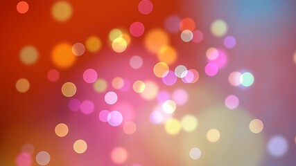 Bokeh backgrounds are bursting with color and glamor like a celebration. Suitable for advertising background.