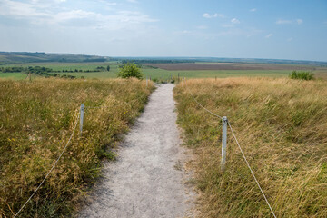 Tourist trail. Natural, architectural and archaeological museum-reserve Divnogorye,