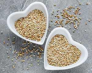 Organic green buckwheat