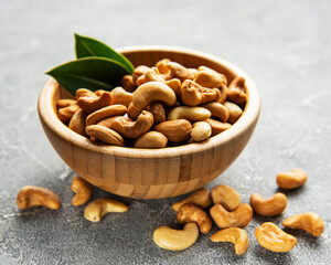 Tasty cashew nuts