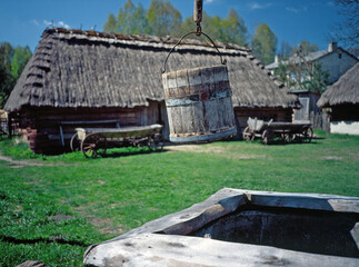Roztocze National Park - May, 2008: "Zagroda Guciow" open air museum © Maciej