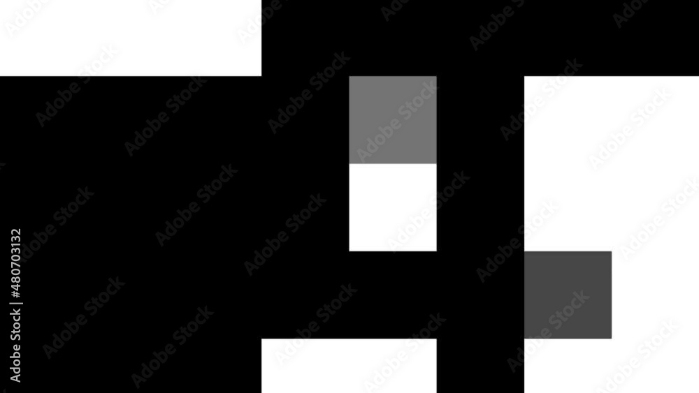 Poster transform geometric background