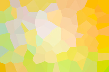 Bright orange, beige, green and lilac crystals background