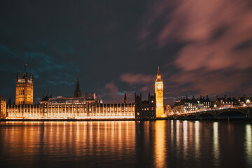 Fototapeta premium big Ben and Westmister Abbey London UK