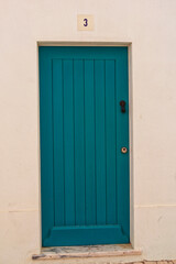 Blue door